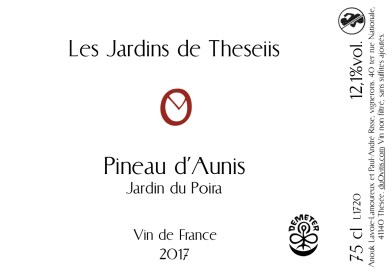 Pineau D'Aunis 2017 horizontal